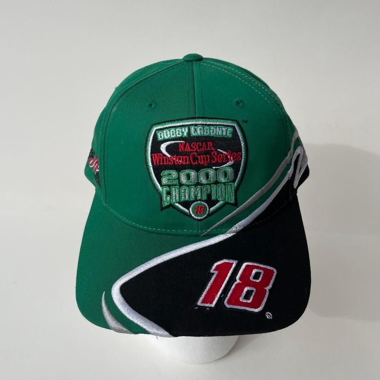 Vintage 2000 Nascar Hat Bobby Labonte Winston Cup Depop