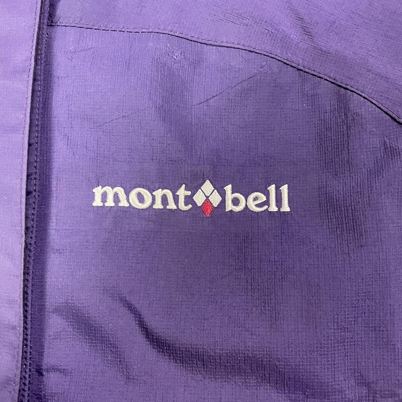 Montbell Goretex Jacket in Purple Hooded Taped... - Depop