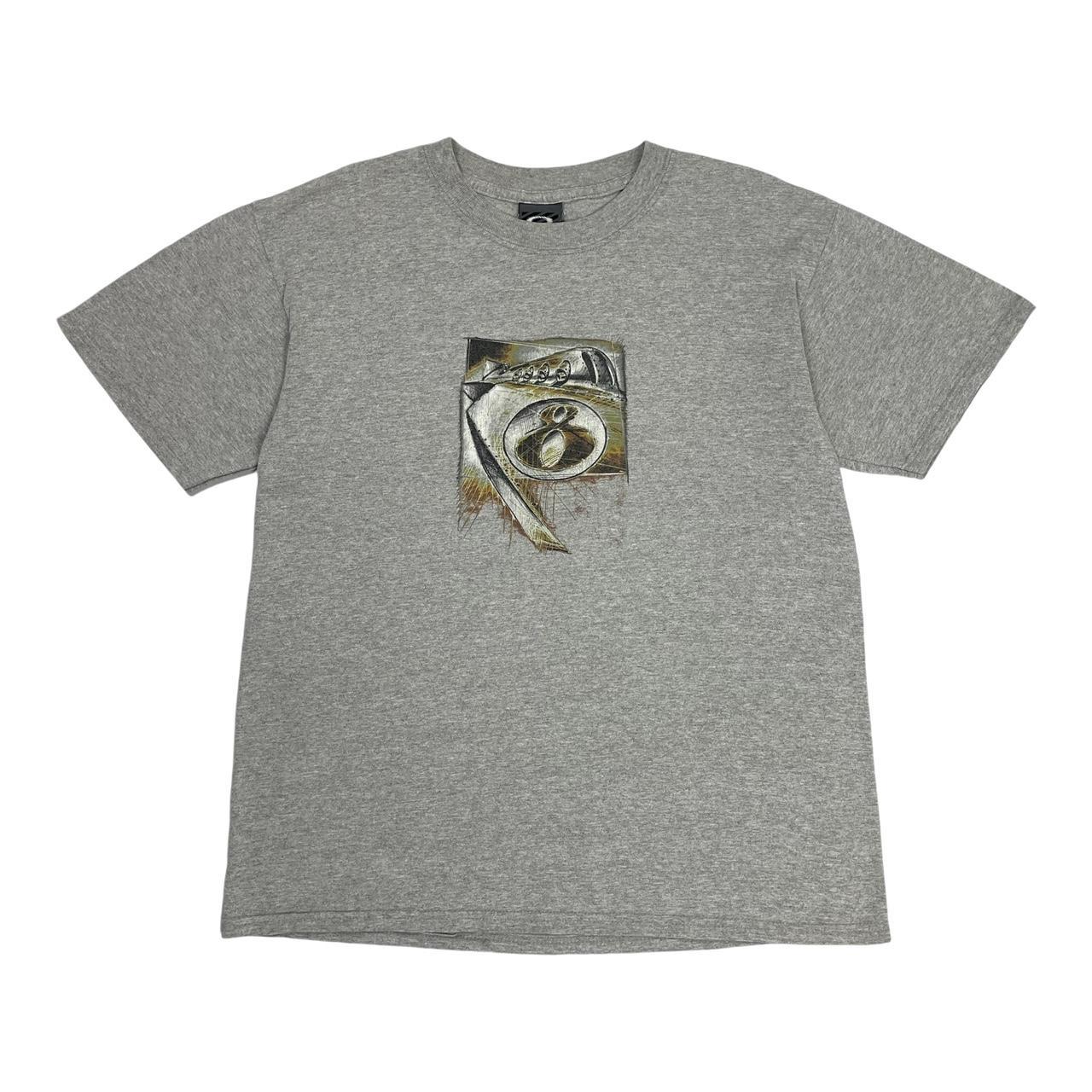 Vintage Oakley Software Icon T-Shirt in White Y2K | Depop