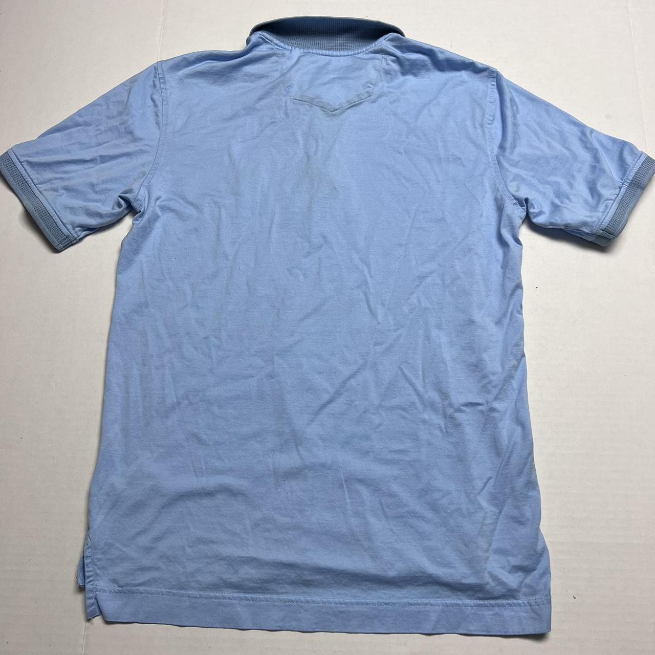Robert Graham Men's Blue Polo-shirts | Depop