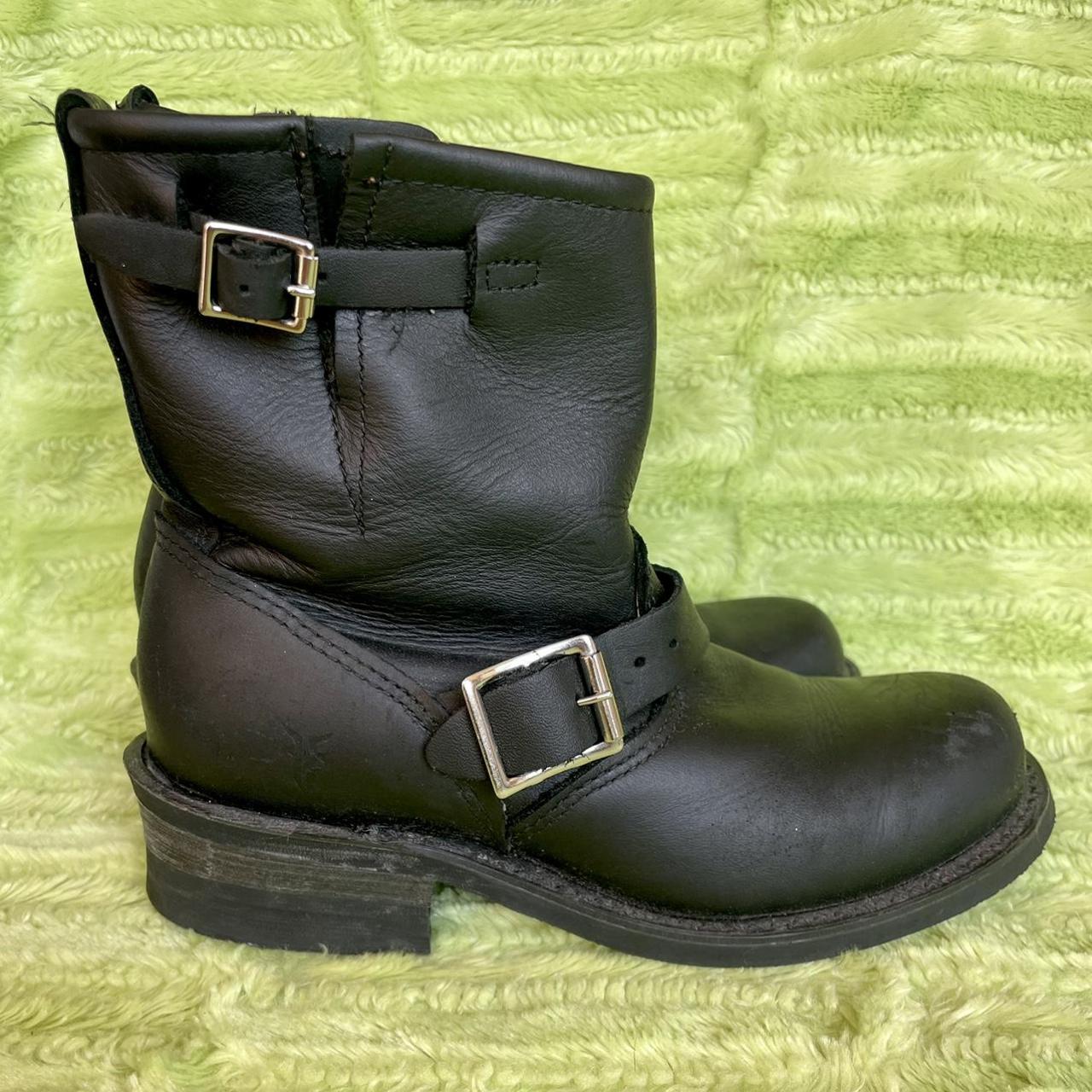 frye engineer boots womens