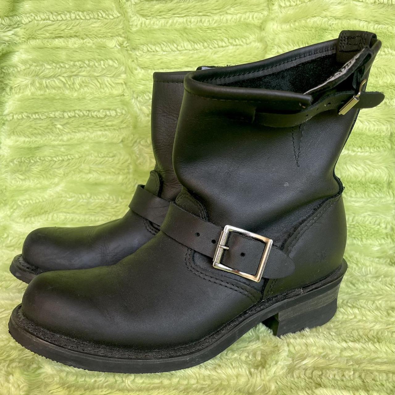 frye engineer boots womens
