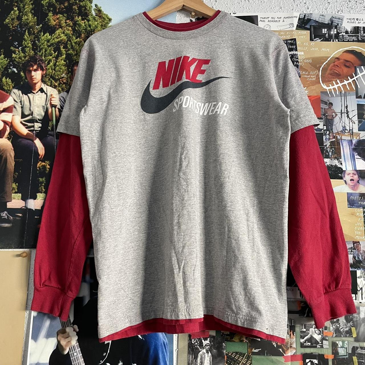 Vintage Nike Athletic Department t-shirt COND: - Depop