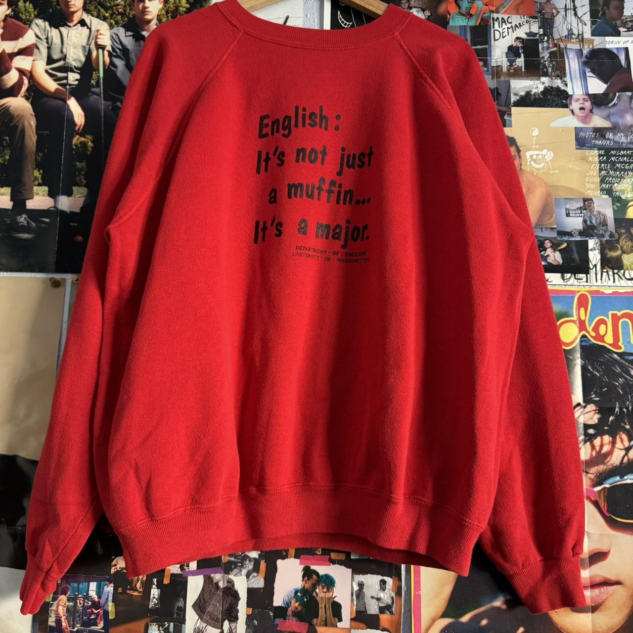 Harry Styles Sign of the buy Times Red Crewneck