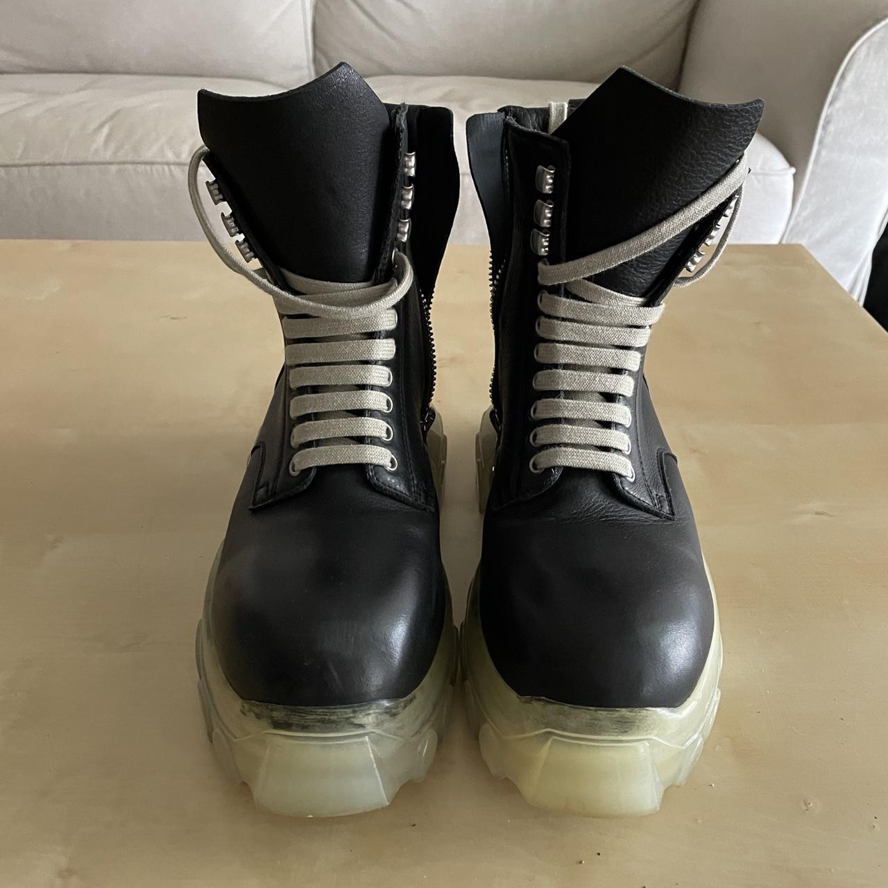 Rick Owens Army Bozo Tractor Boots Size 39.5 - fits... - Depop