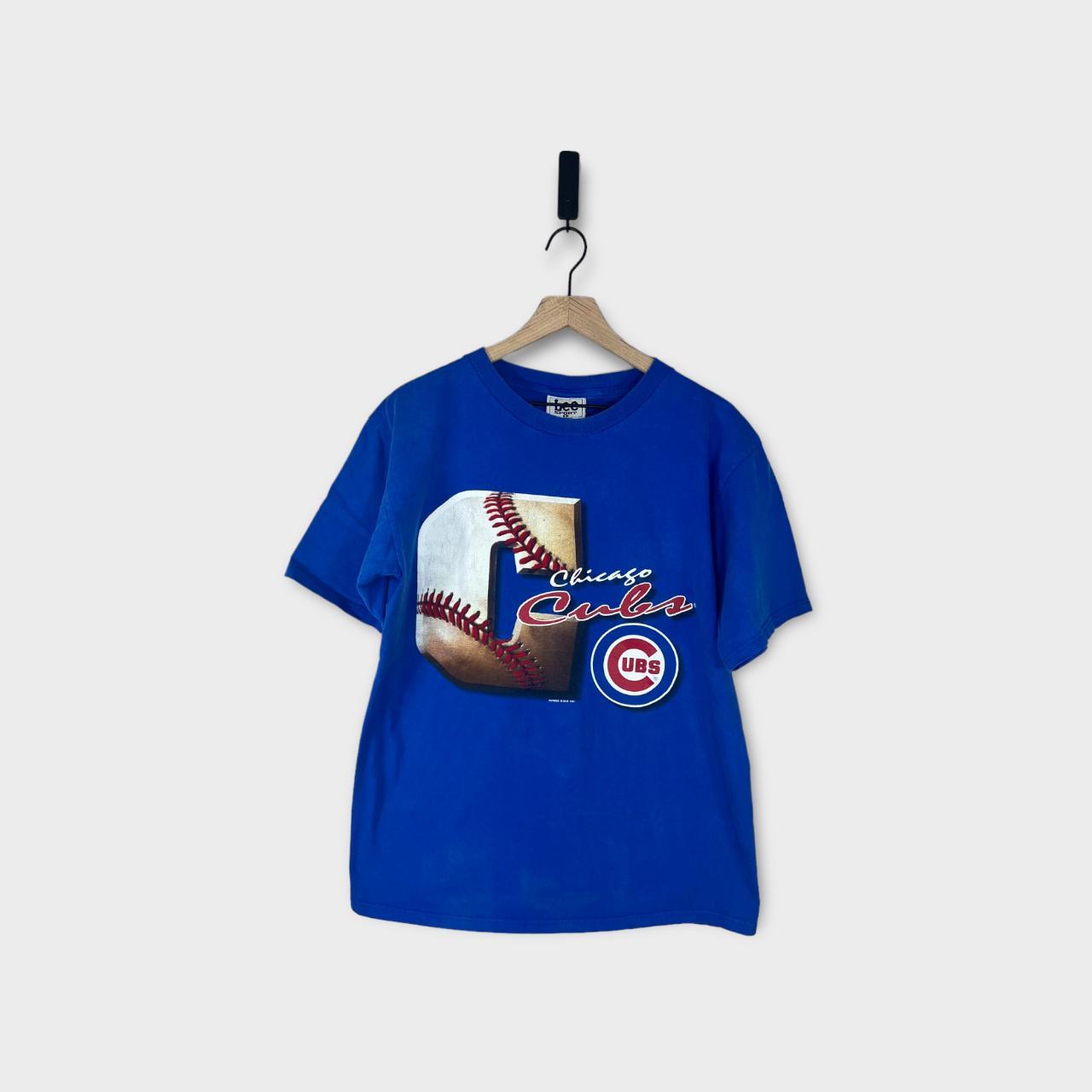 Vintage Chicago Cubs T-Shirt No Tags Size: Large - Depop