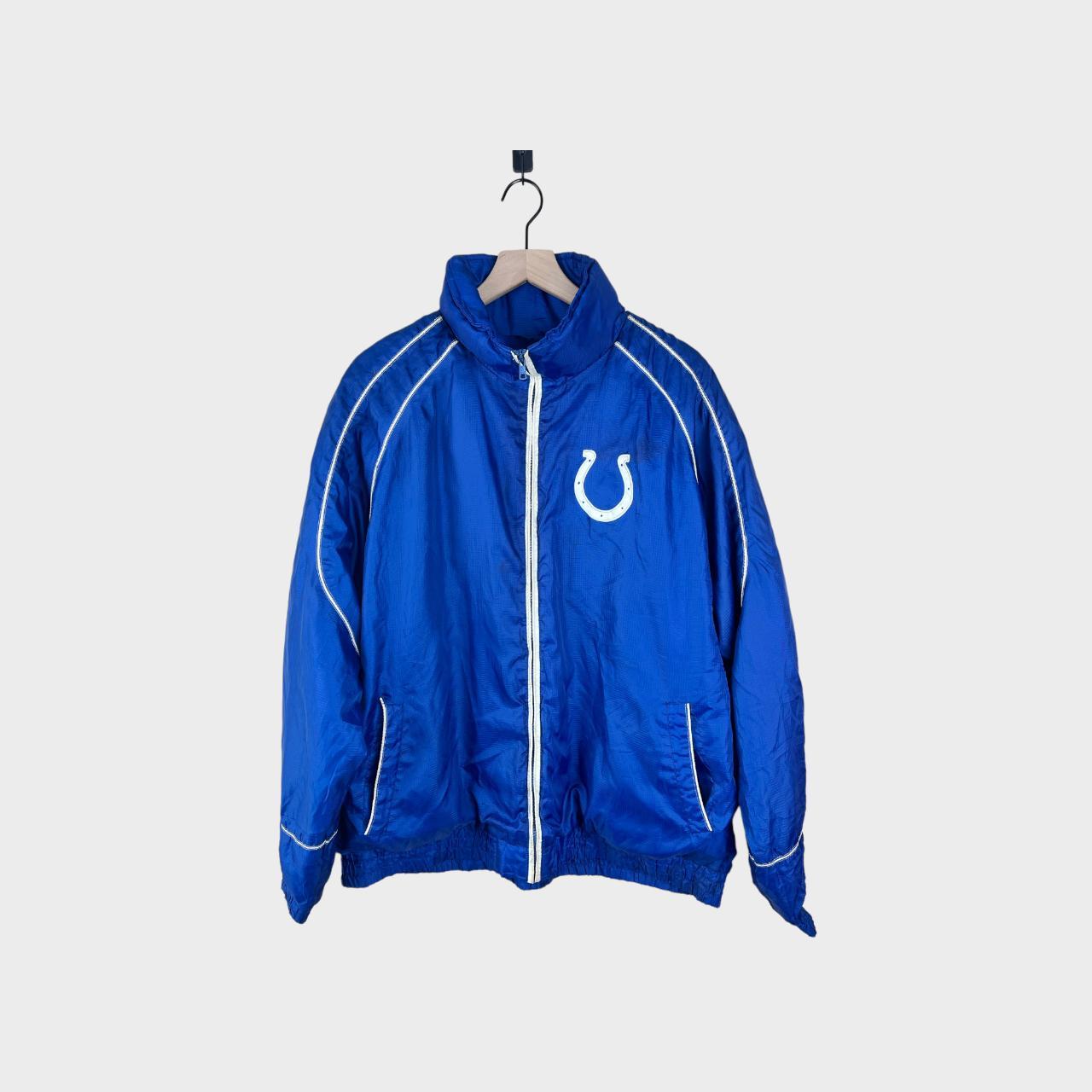 Indianapolis Colts Vintage 90s NFL Jacket Size L 