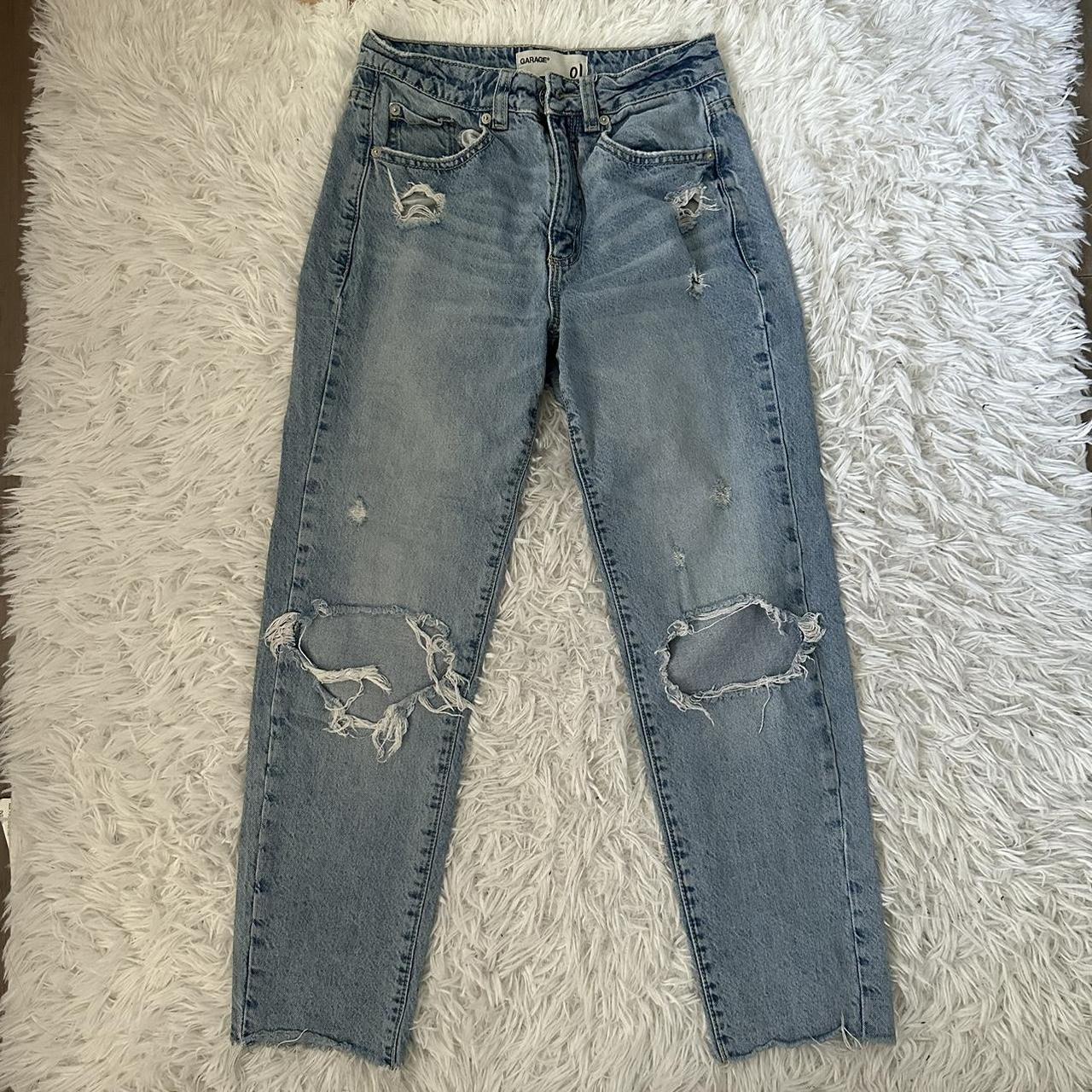 Garage Women's Black Jeans | Depop