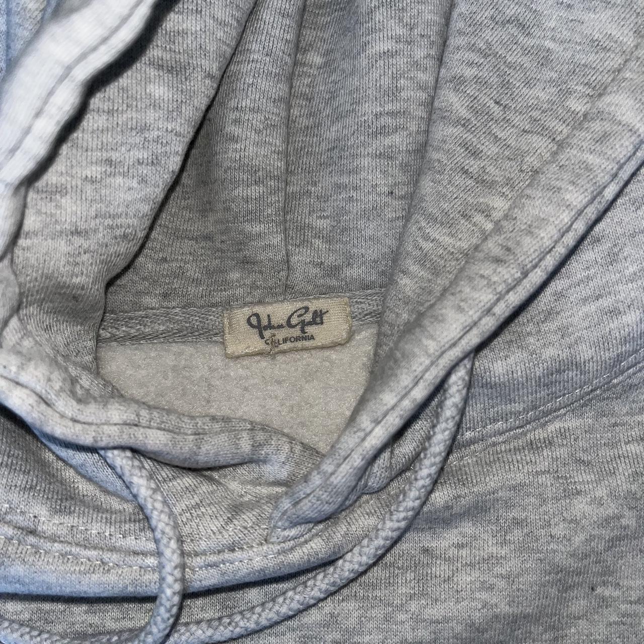 Brandy Melville Women's Grey Hoodie | Depop