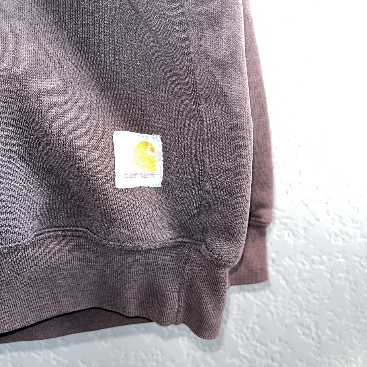 Carhartt Men's Brown Sweatshirt Depop