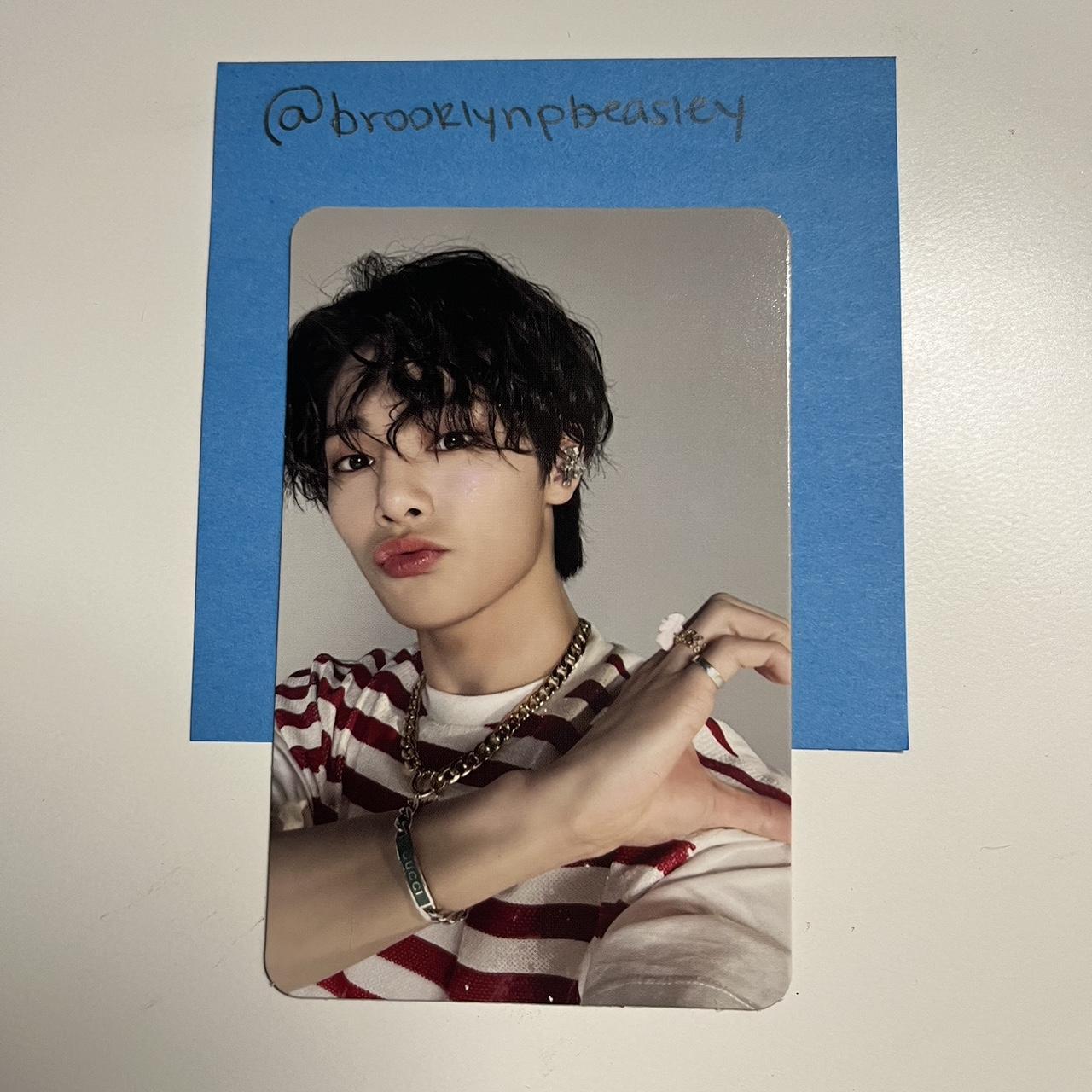 WTS Jeongin photocard pulled from maxident... - Depop