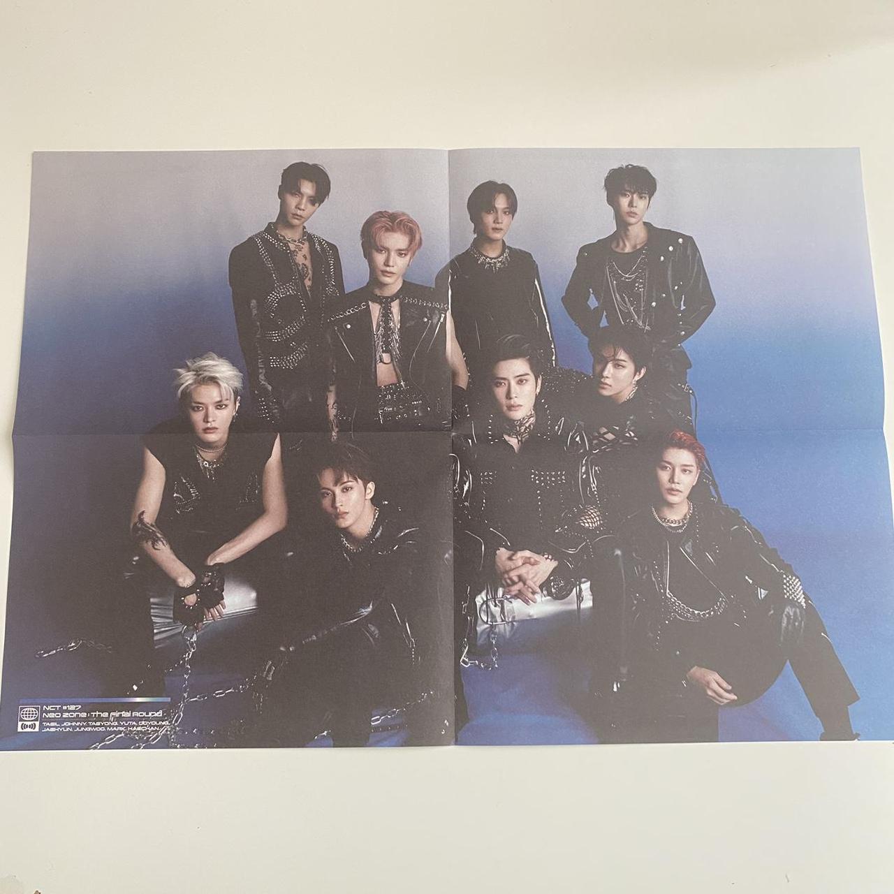 nct 127 punch album comes with - 1 pc - postcard… - Depop
