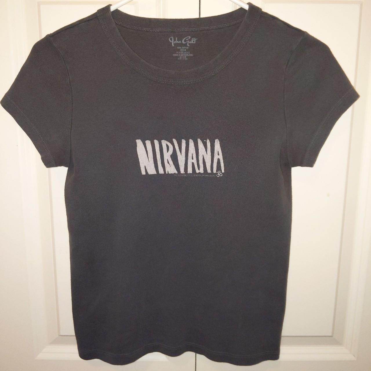 Brandy Melville Nirvana top 🎸⭐ barely worn and no... Depop