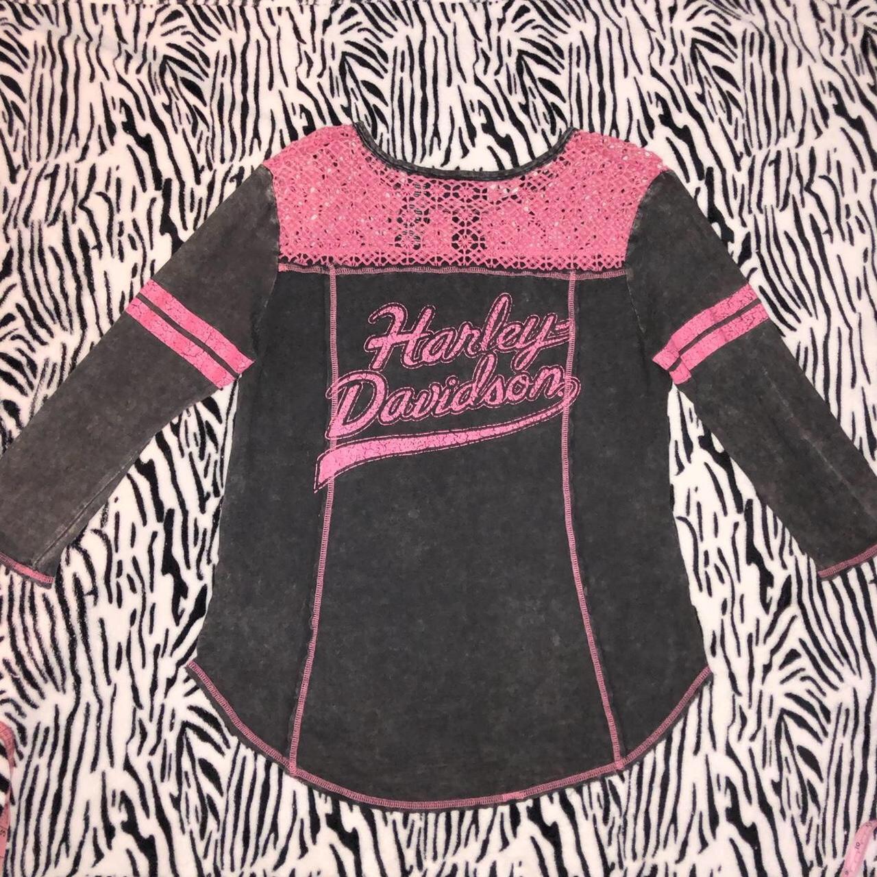 harley davidson breast cancer shirt