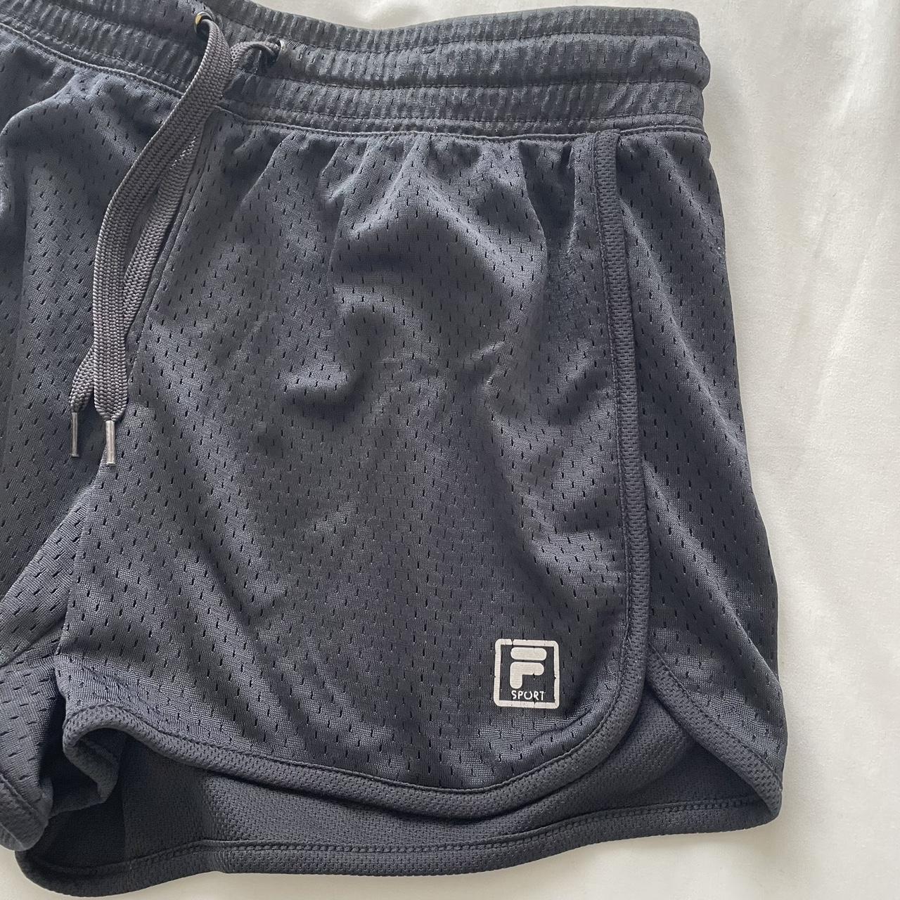 Black Fila Soccer Shorts Never Worn - Depop