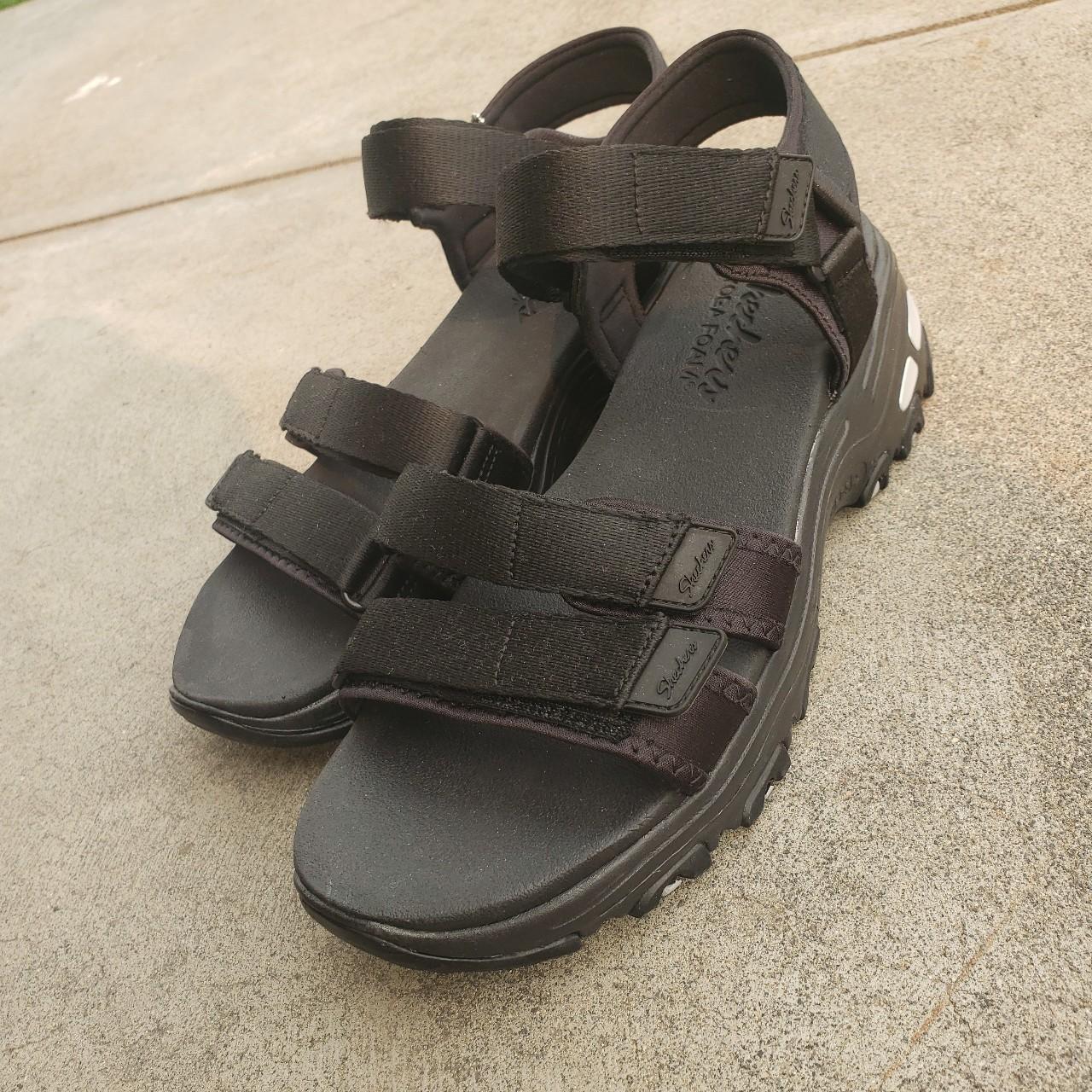 Skechers chunky sale sandals