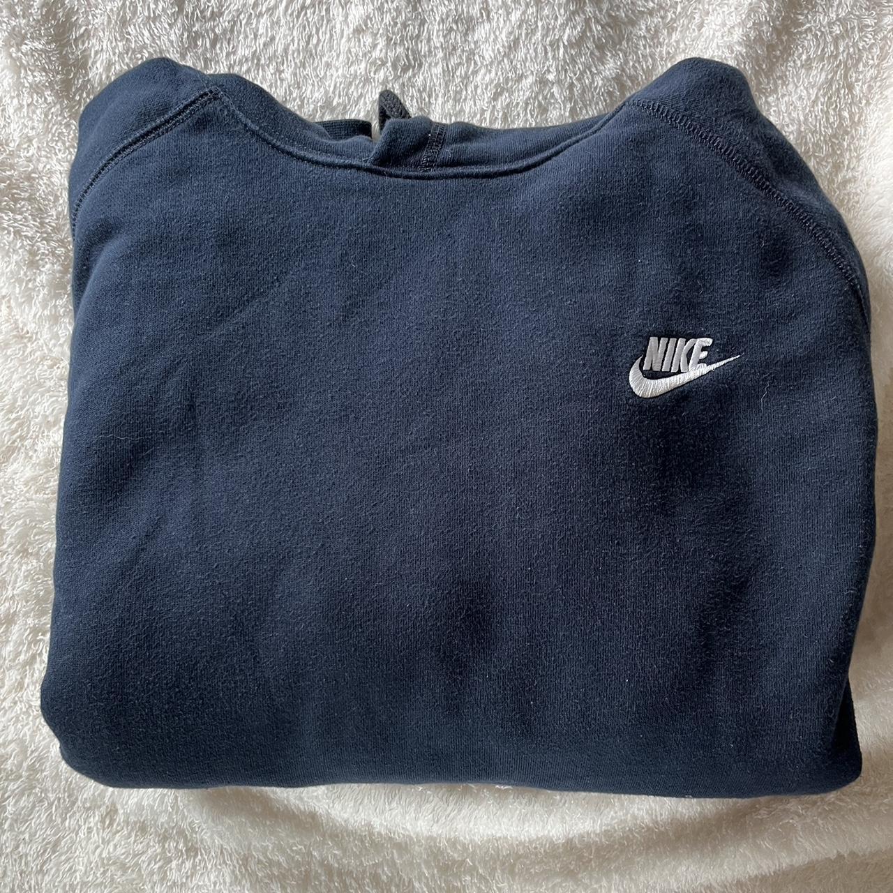 mens nike navy hoodie