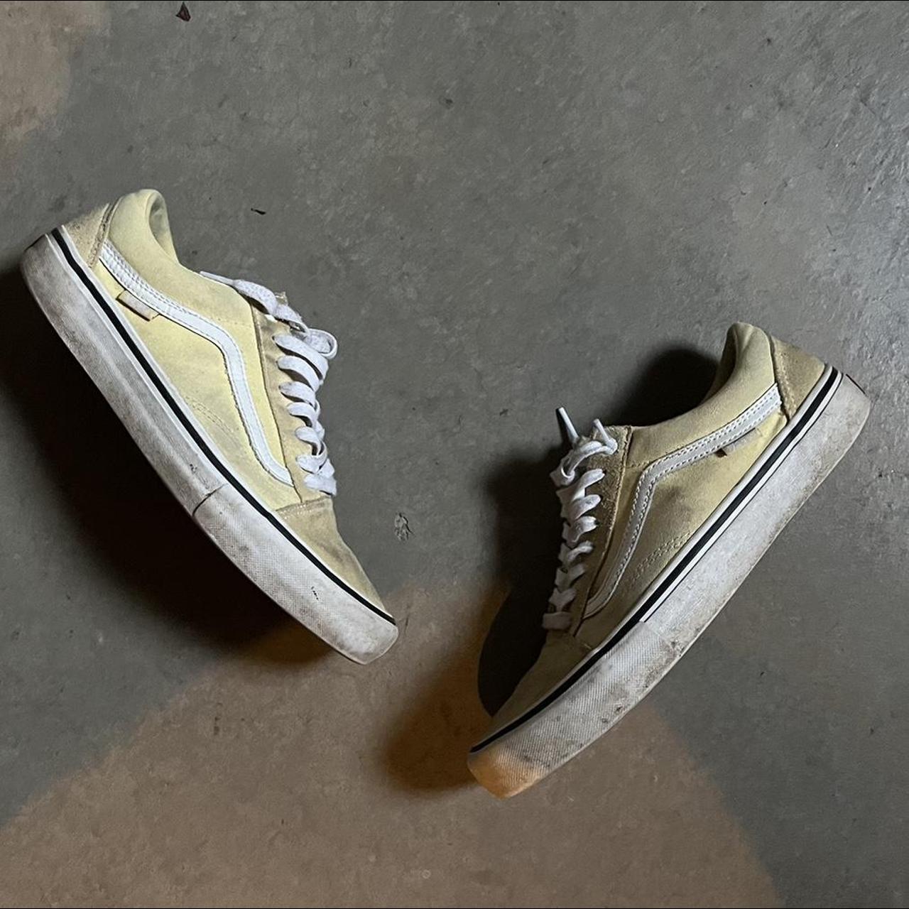 Vans Low Old School ‘yellow’ Size - Mens 10 Brand -... - Depop