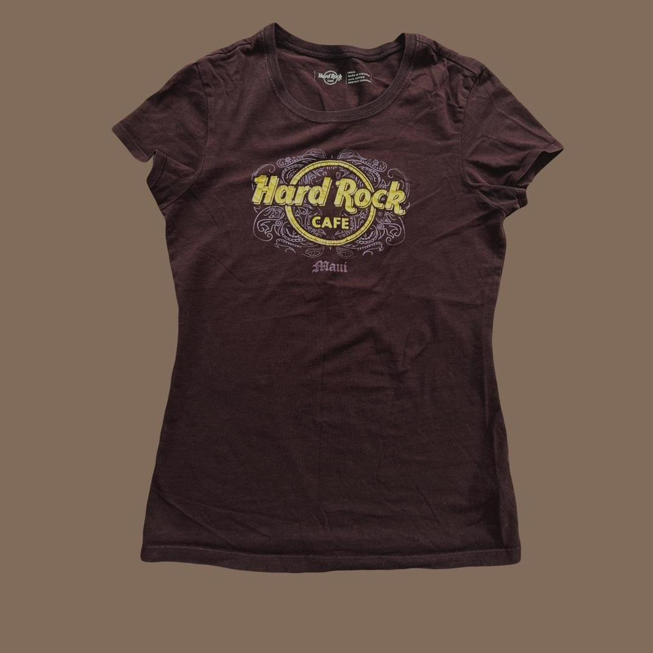 Hard Rock Cafe Women's Brown T-shirt (2)