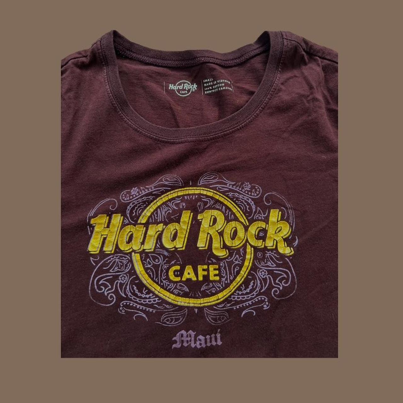 Hard Rock Cafe Women's Brown T-shirt (3)