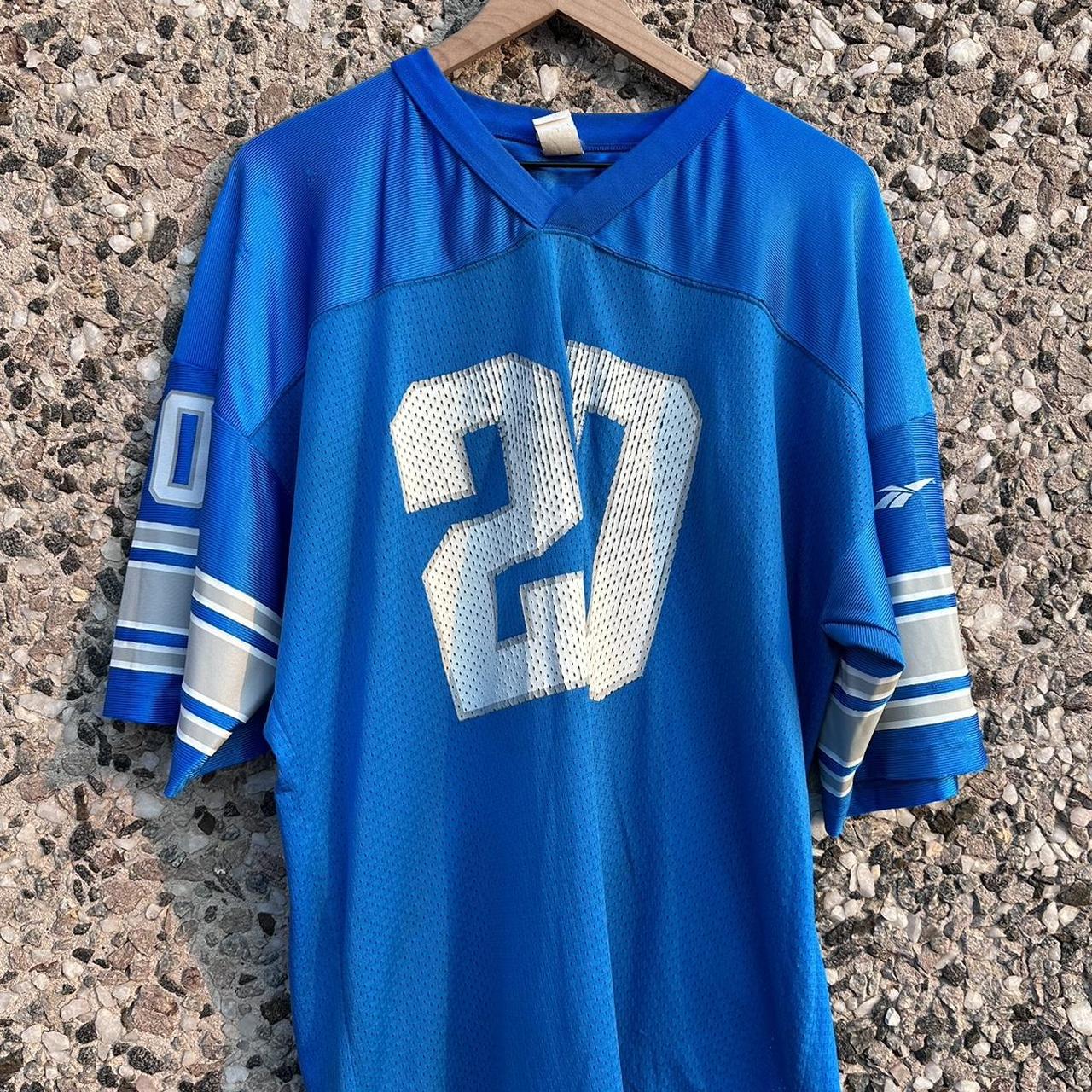 Logo 7 NFL Vintage Detroit Lions Barry Sanders 20 - Depop