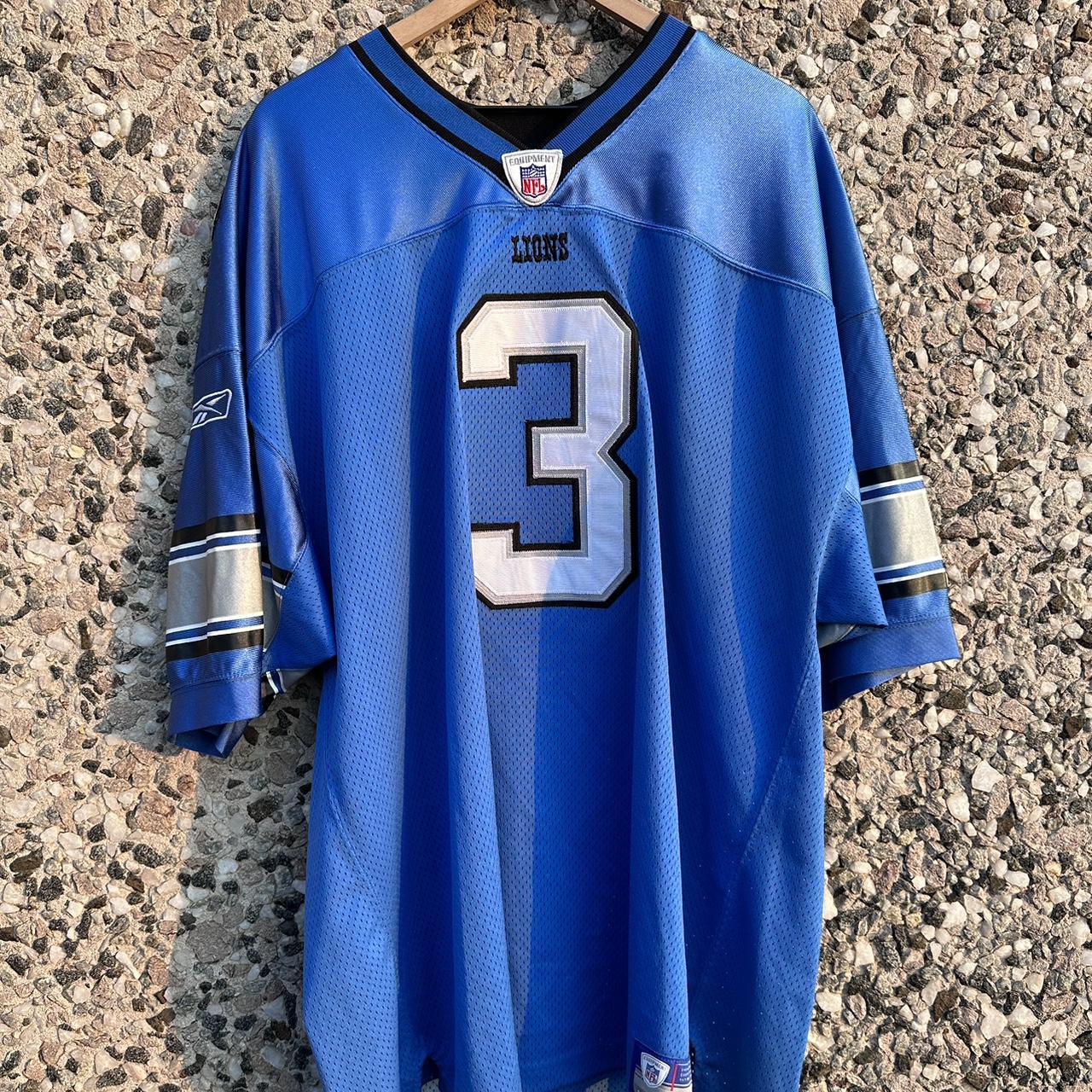 Vtg Reebok NFL Football Joey Harrington Detroit Lions Jersey 60 Sander –  Rare_Wear_Attire