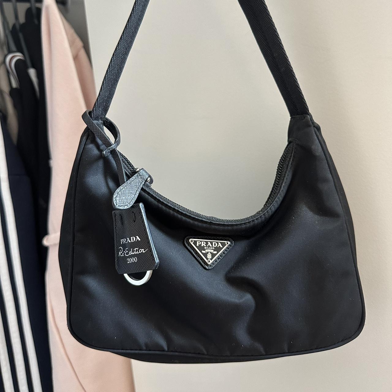 Black Prada re edition 2000 bag Only used a few times