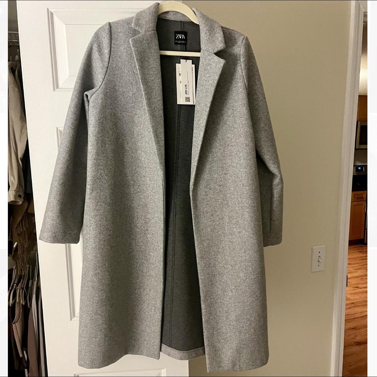 Zara Women's Coat Depop