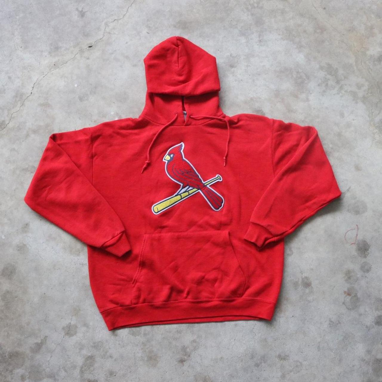 Vintage St. Louis Cardinals Hoodie The hoodie is in - Depop