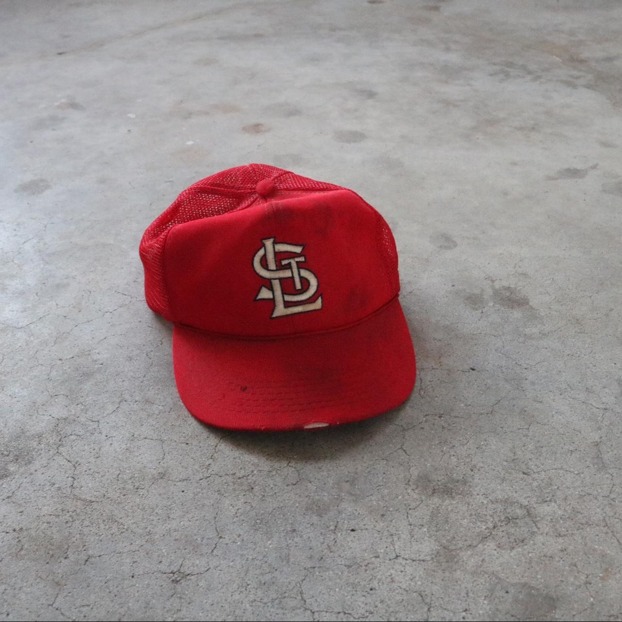 This vintage St. Louis Cardinals hat is in used - Depop