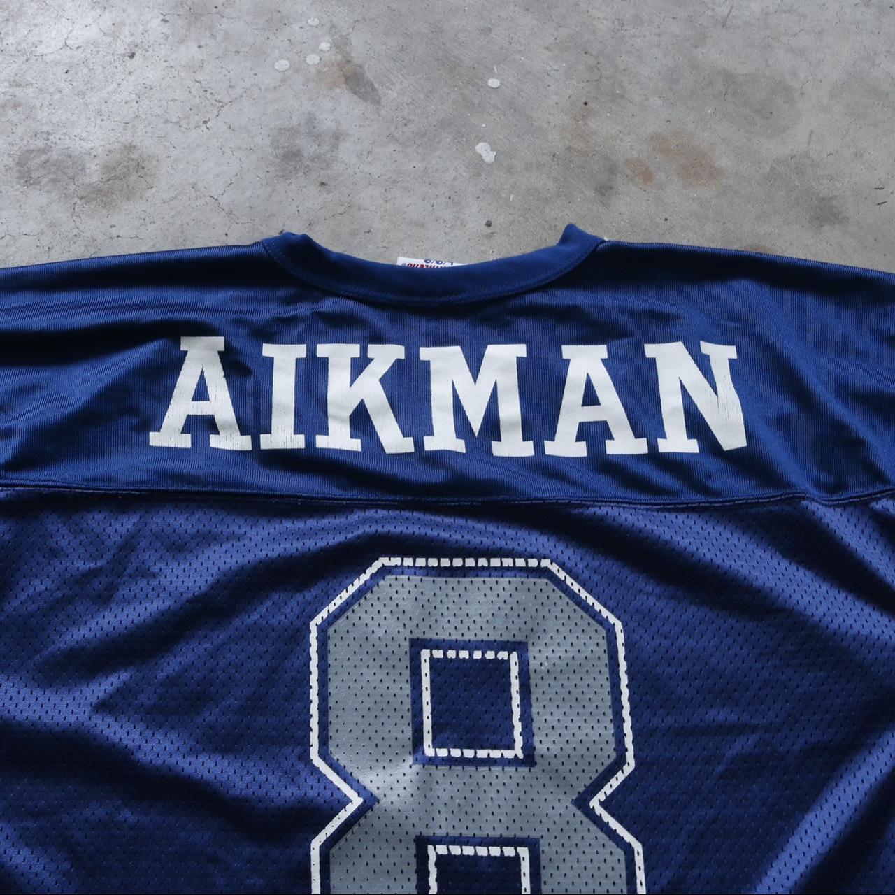 Vintage Troy Aikman Dallas Cowboys Jersey Logo Athletic NFL Apparel