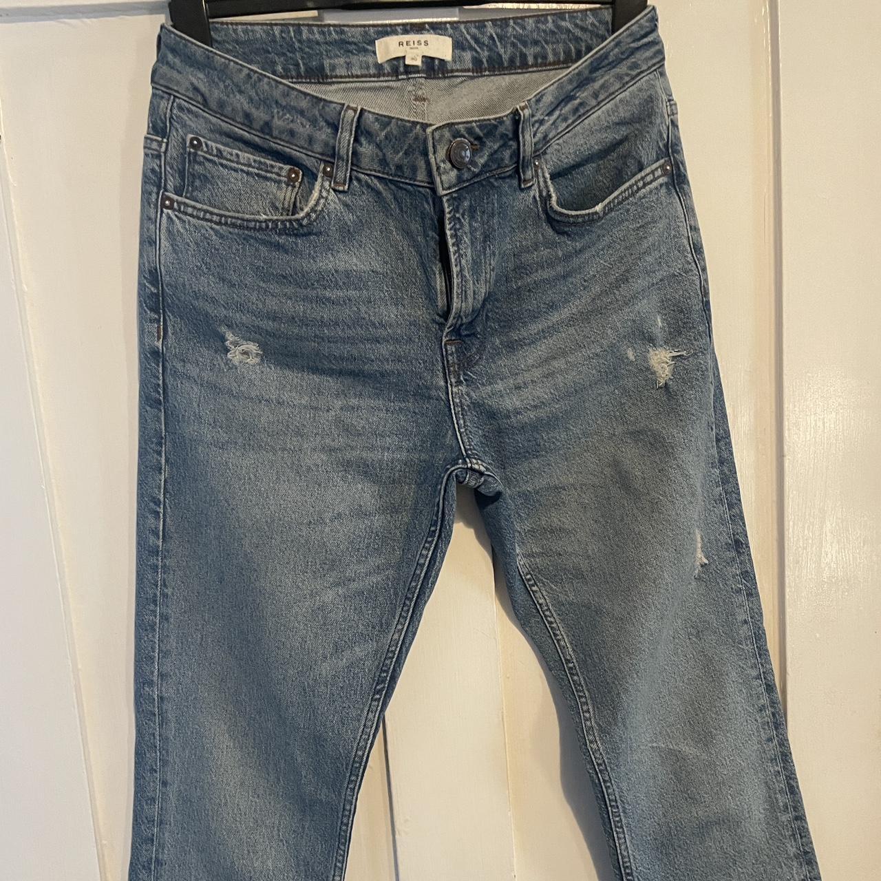 Reiss Blue denim jeans In great condition Size: 30... - Depop