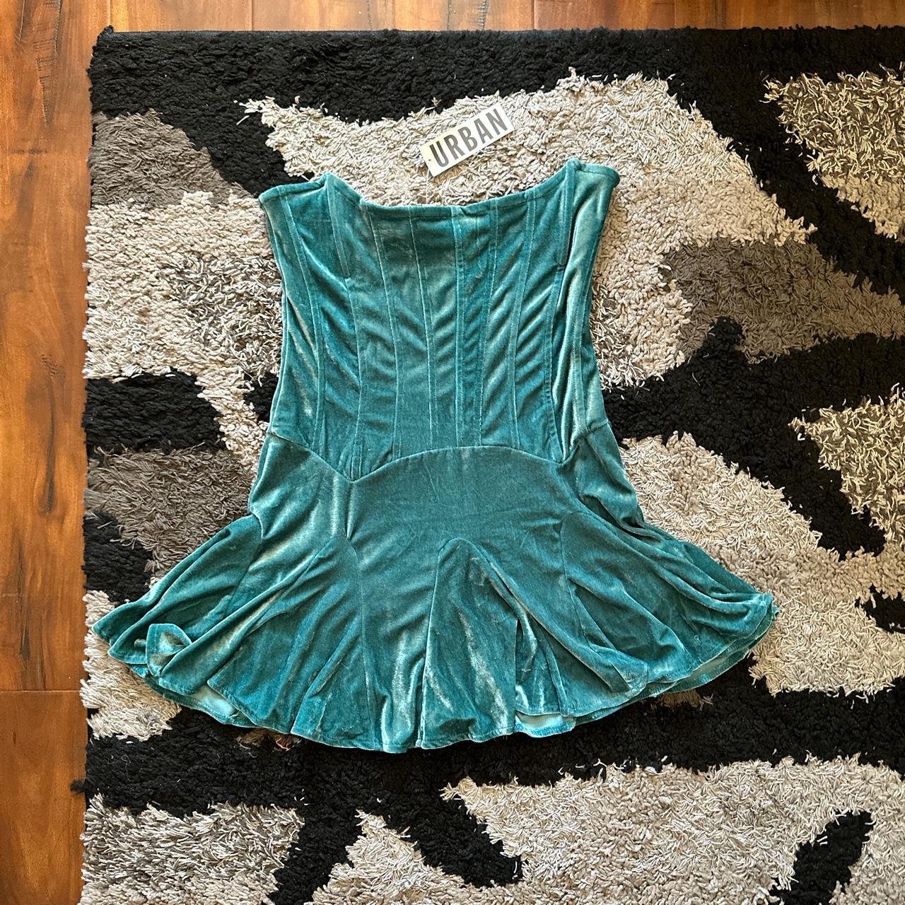 Antoinette velvet outlet mini dress