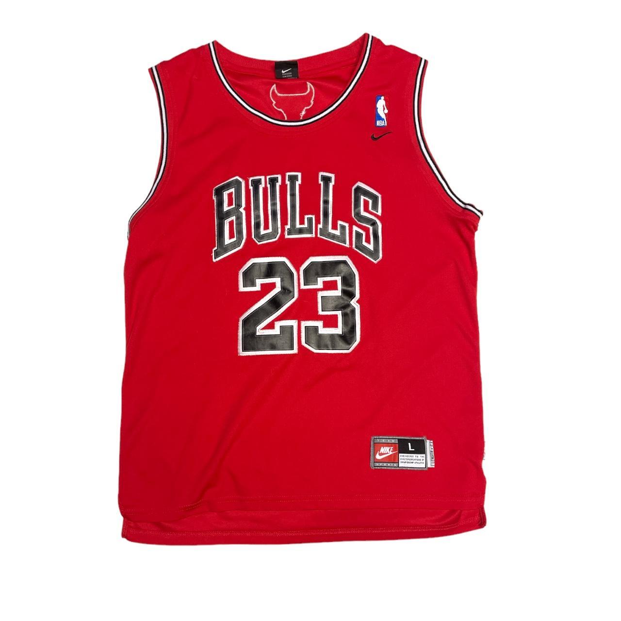 Y2k Michael Jordan Chicago bulls Nike jersey... - Depop