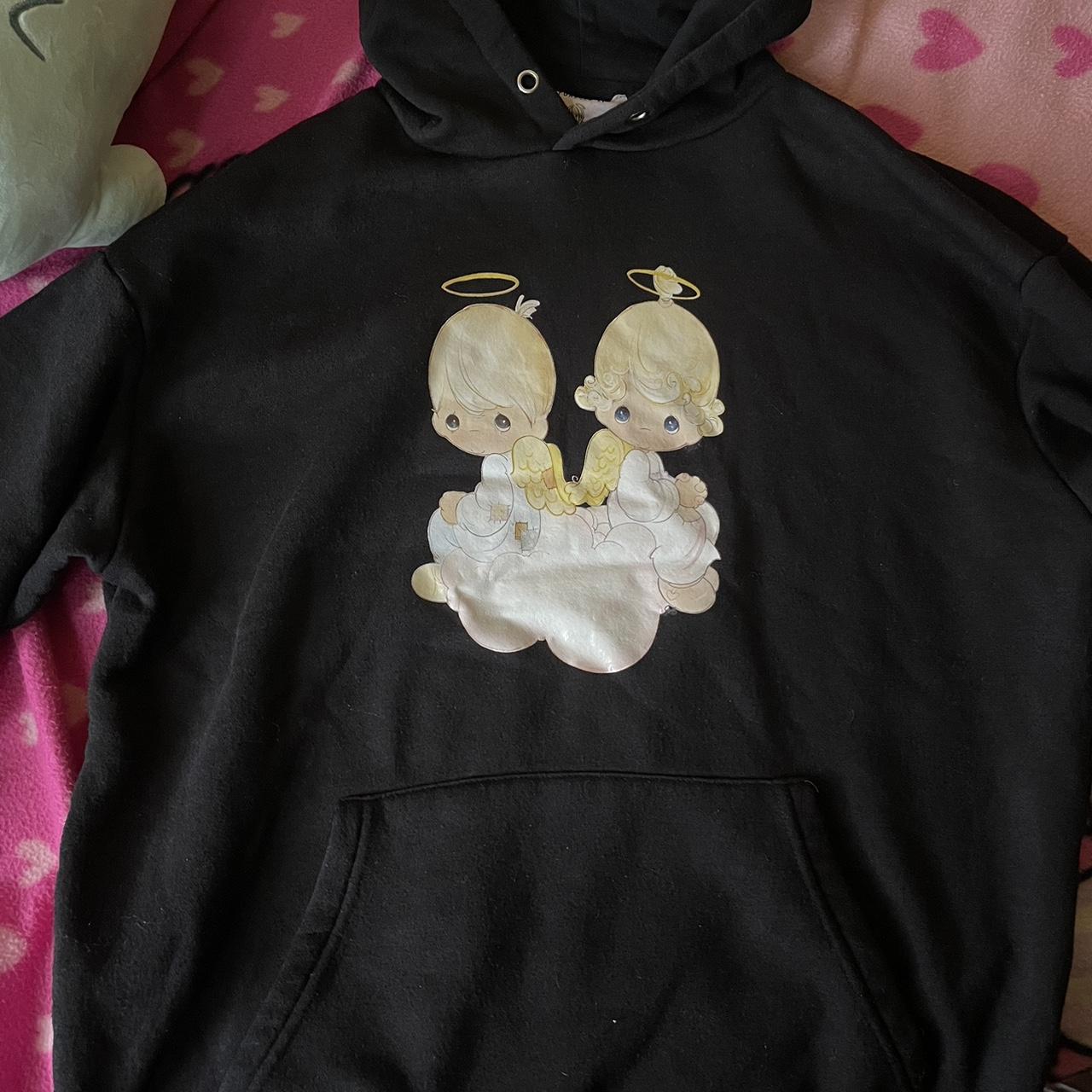 soft angel hoodie - Depop