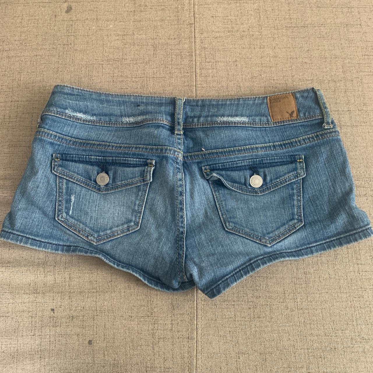 Women's Blue Shorts | Depop