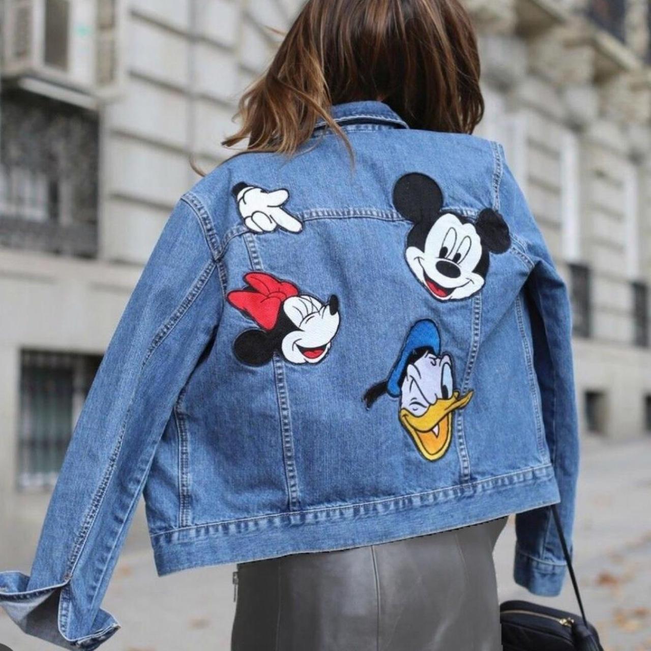 Minnie mouse clearance denim jacket womens