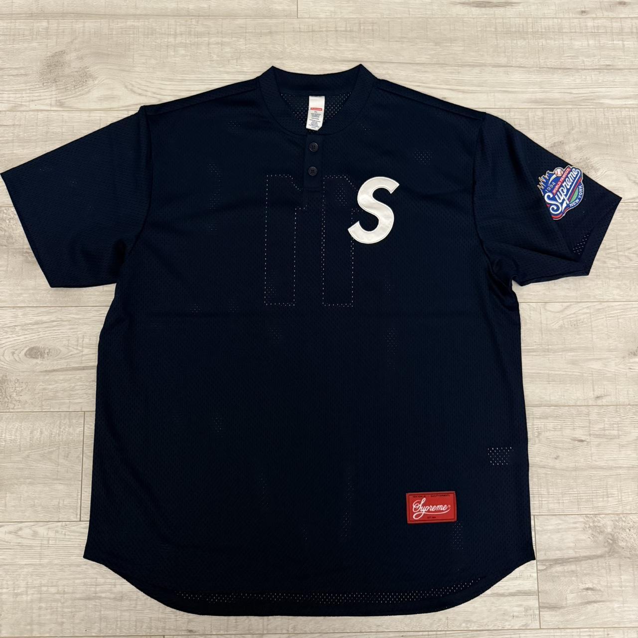 シャツ Supreme Sequin Football Jersey \"Black Supreme Sequin Football Jersey BLACK Size Medium