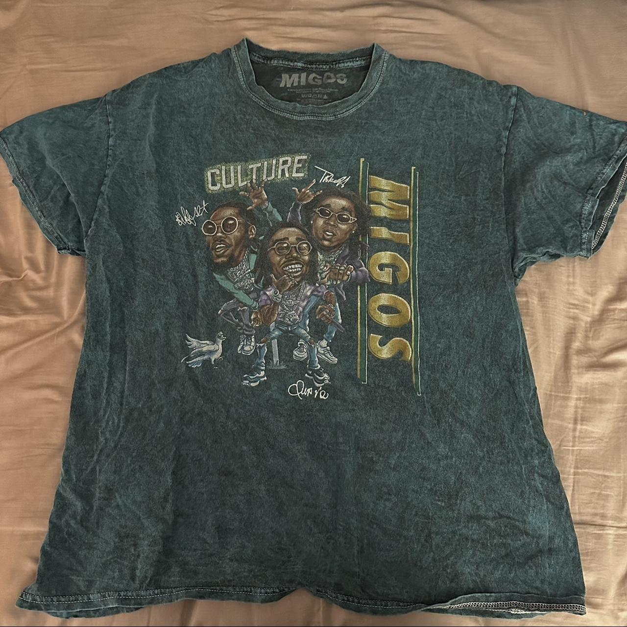 Migos Tshirt, CULTURE Album Depop