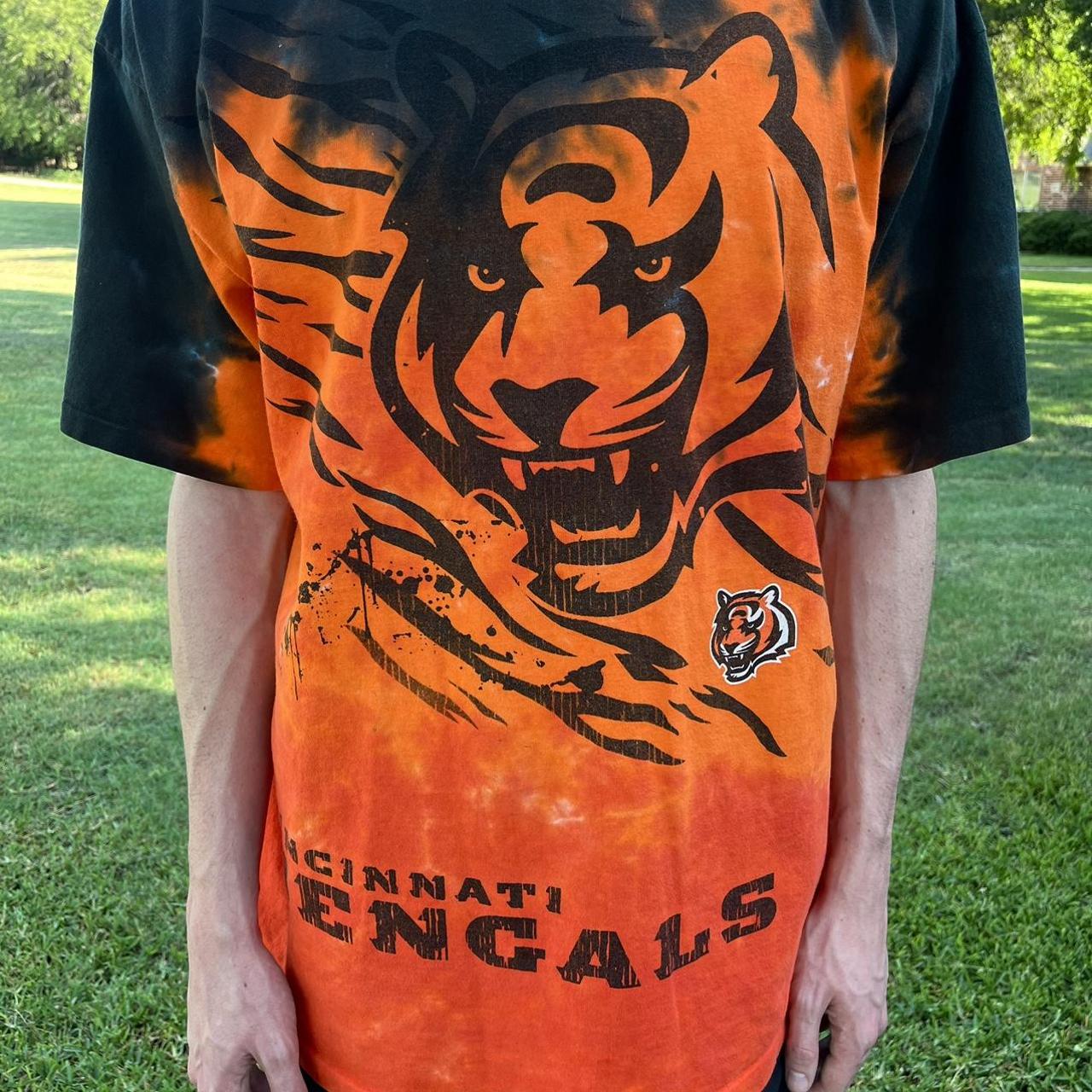 : Cincinnati Bengals Tie-Dye playera talla XL : Deportes