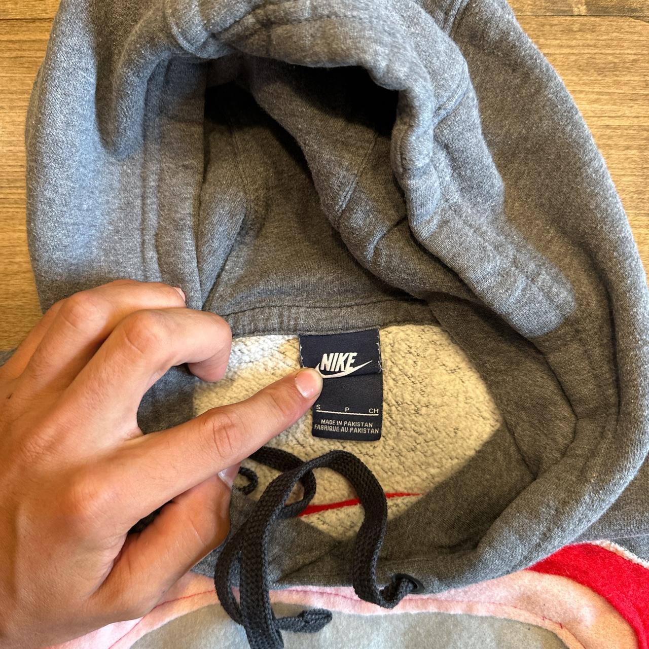 Custom reworked Nike hoodie Size S All work done by... - Depop