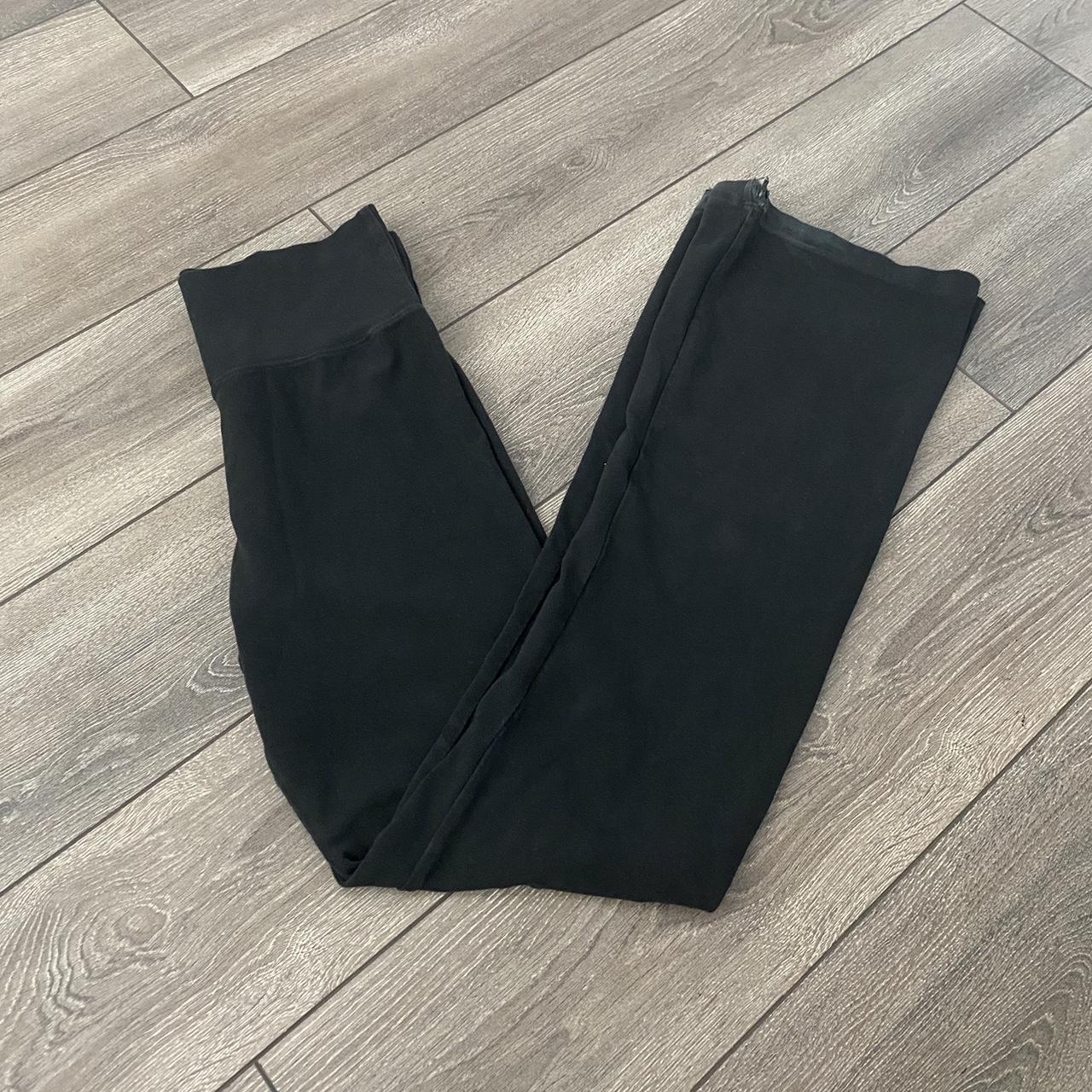 Brandy melville black flare leggings message me... Depop