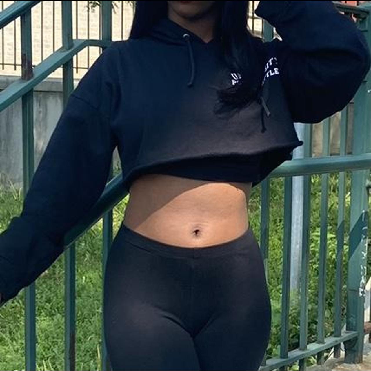 Plt clearance cropped hoodie