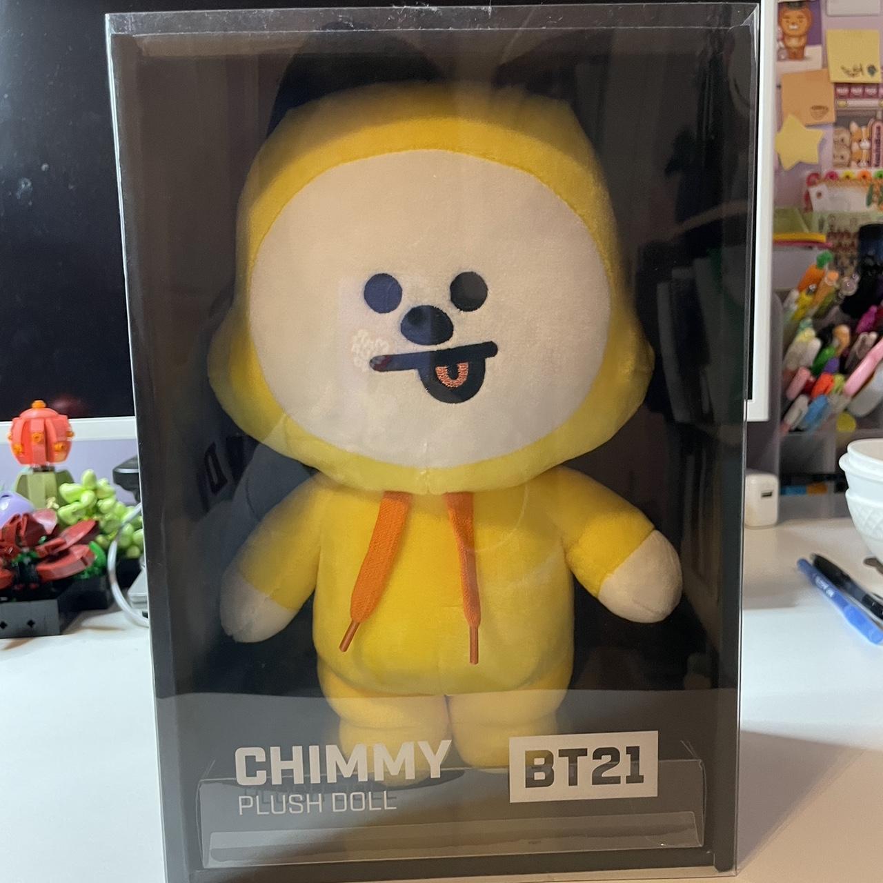 bts bt21 official chimmy plush doll bought for... - Depop