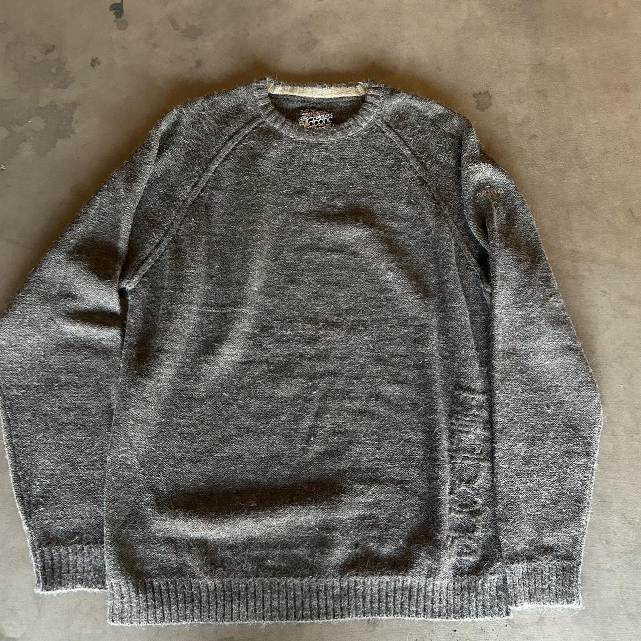 Y2K billabong net sweater basic -size tagged... - Depop