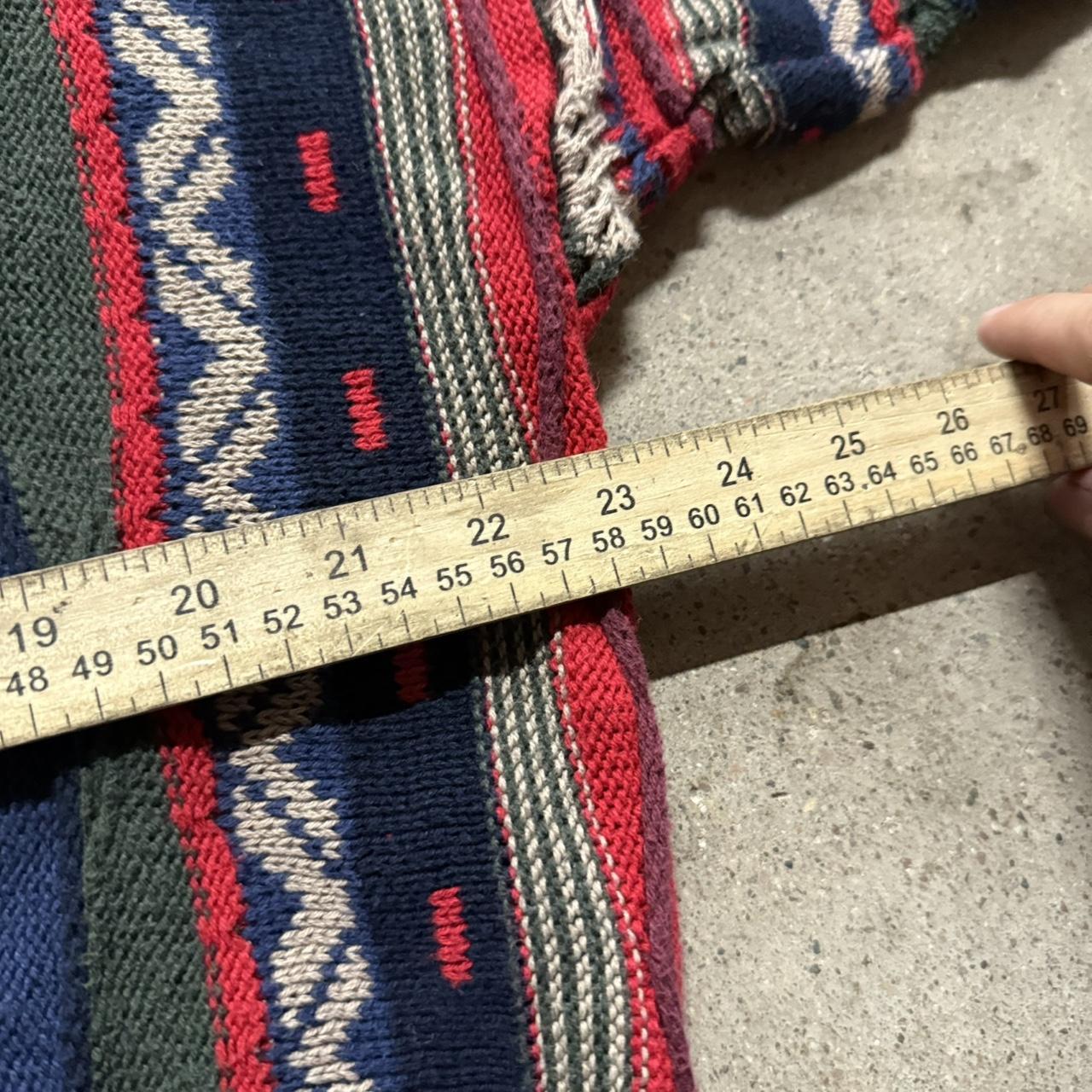 Coogi Men's Sweater - Multi/White - L – 90s Vinta… - image 3