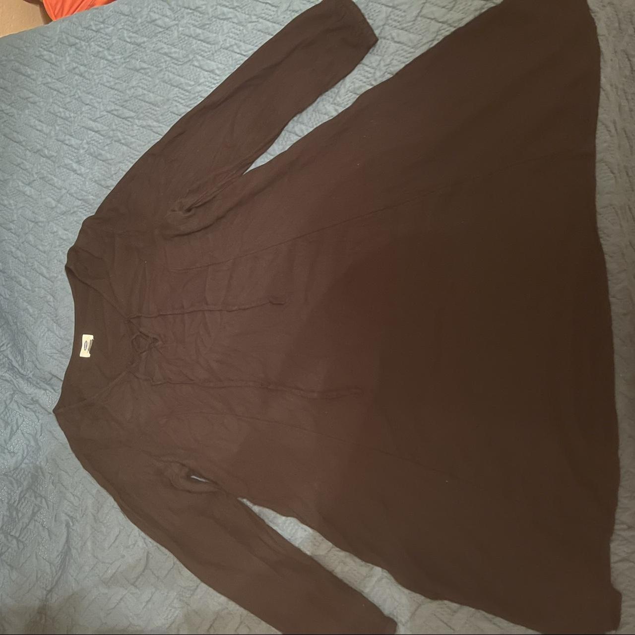 XL Old Navy Black Dress w/ Crisscross... Depop