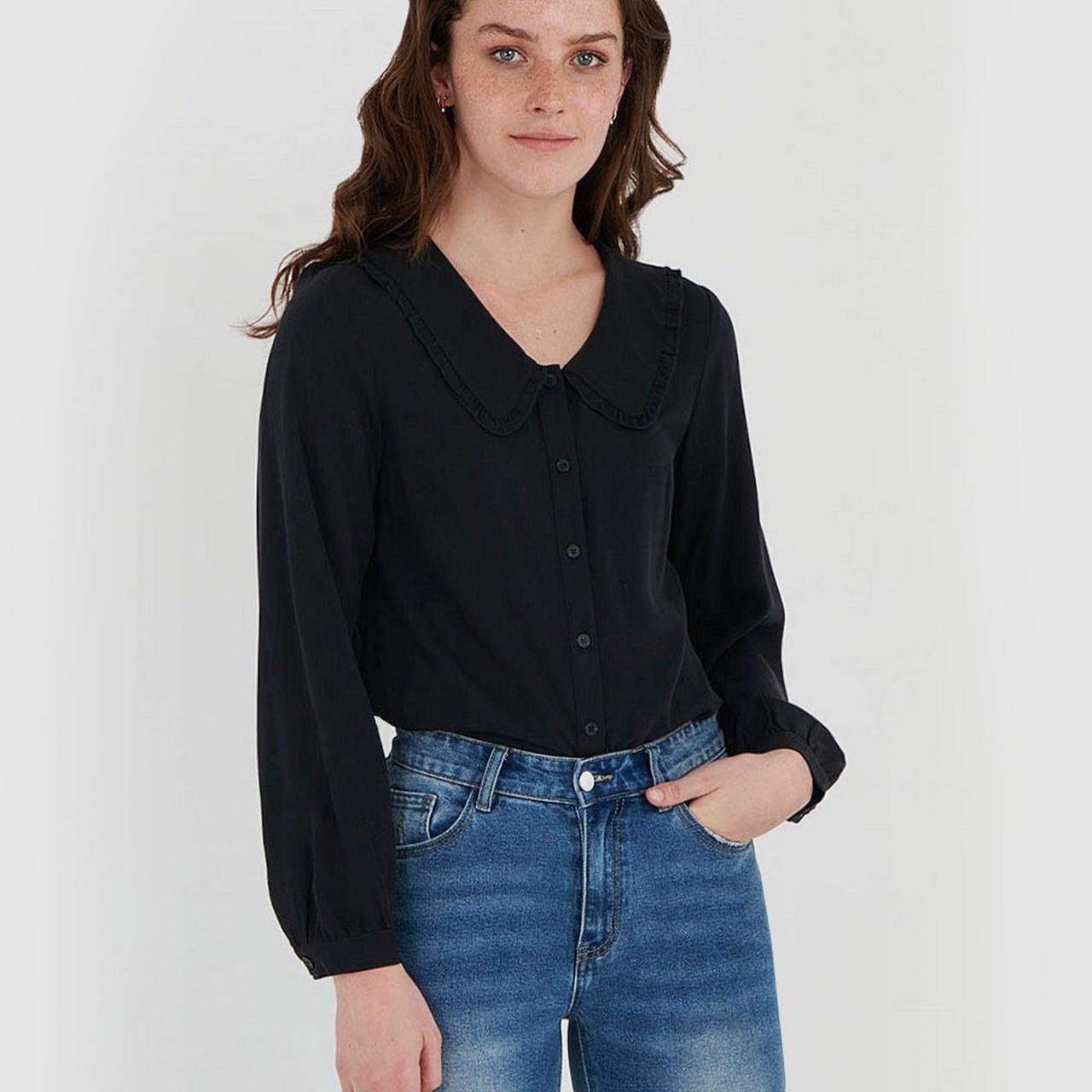 Forecast Beatrice Blouse, hardly worn as I don’t... Depop