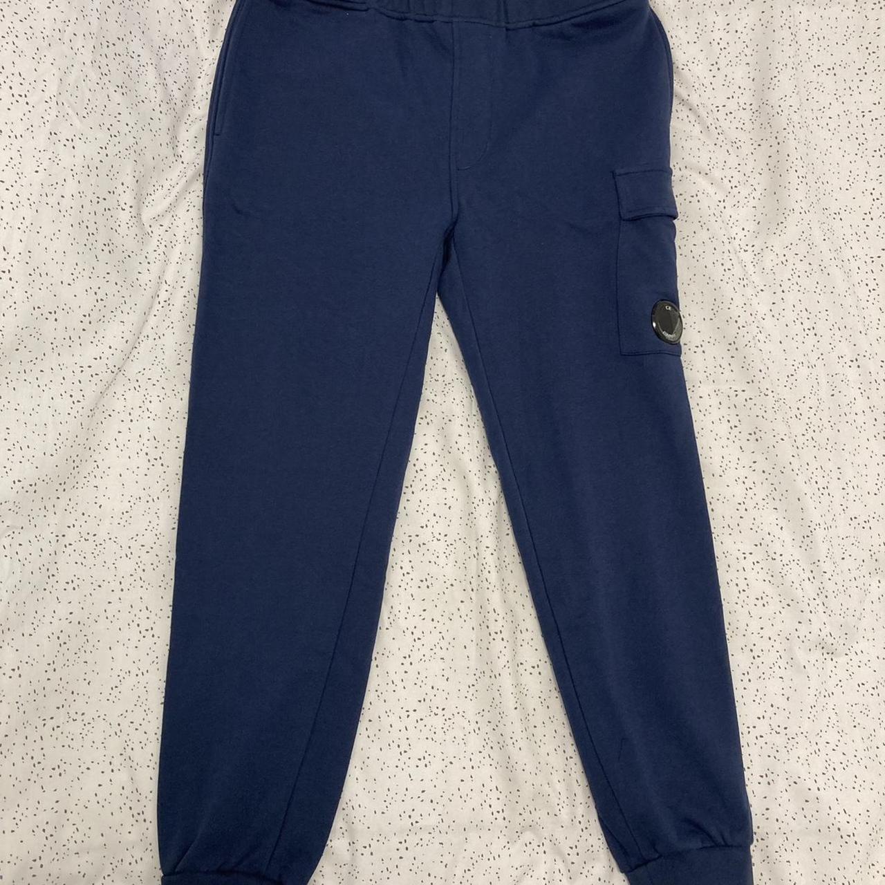 Cp company navy joggers hot sale