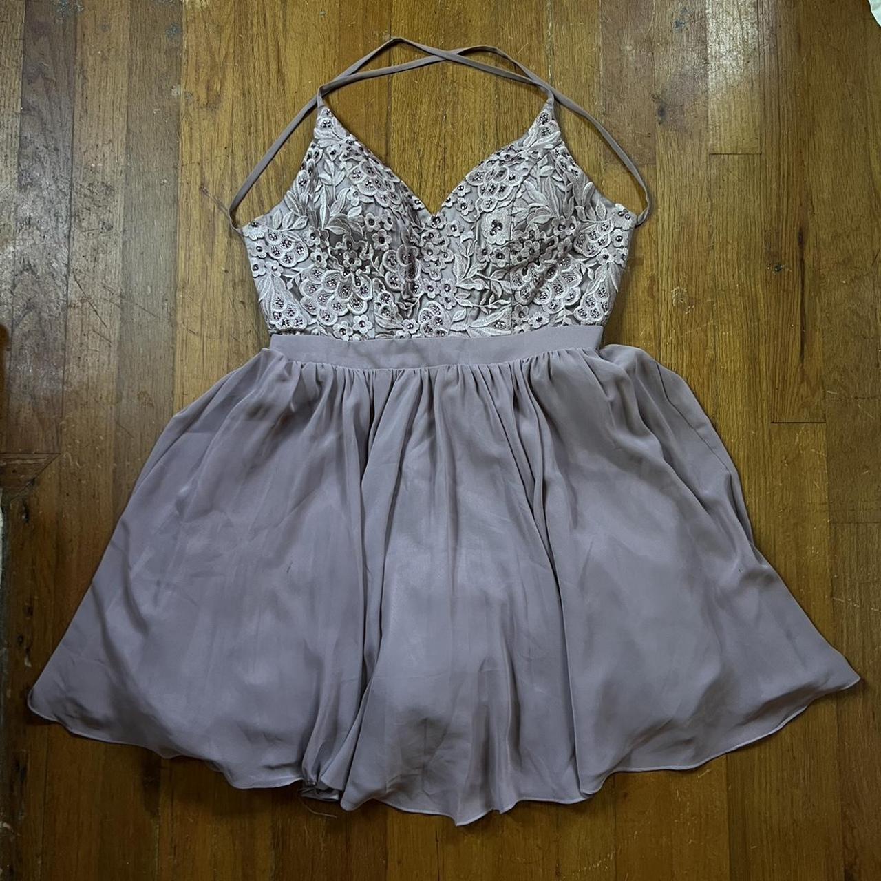 Promgirl mauve outlet dress